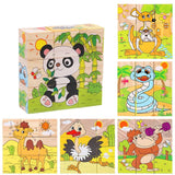 6-in-1 Wooden Puzzle Cubes - Giggle Tots