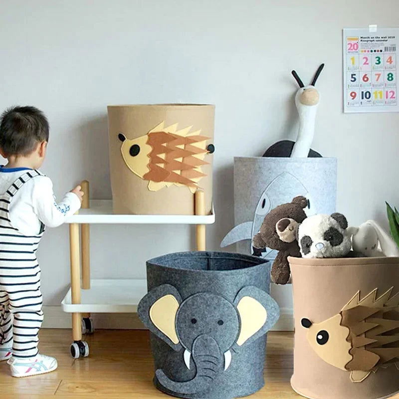 Animal-Themed Storage Bin - Giggle Tots