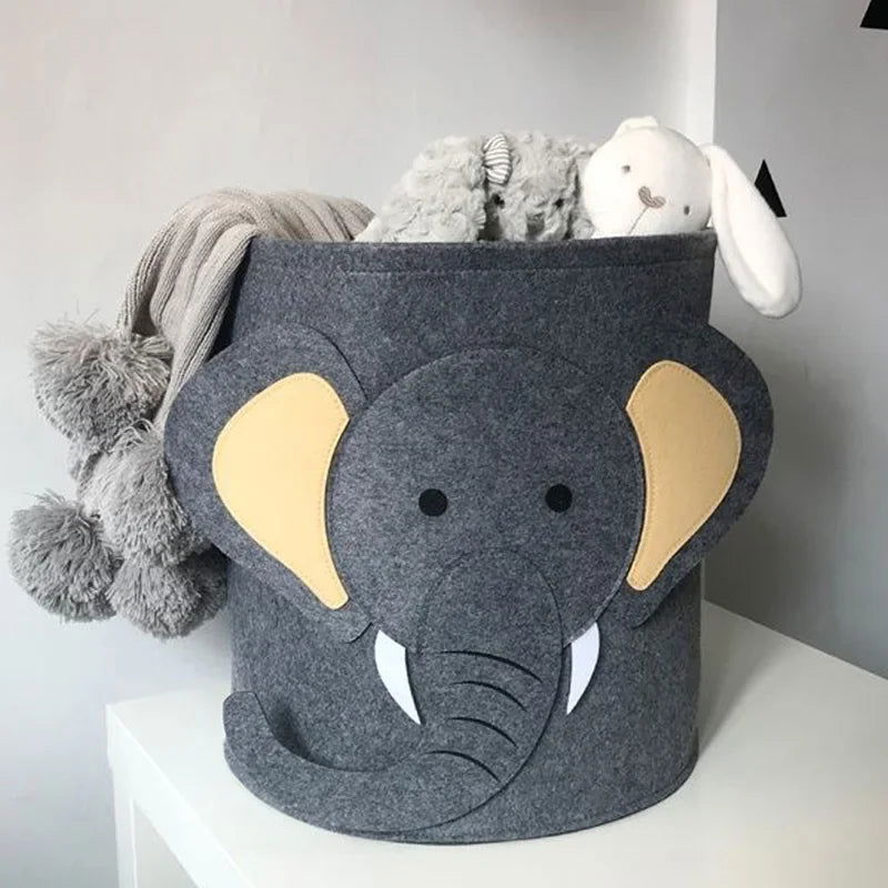 Animal-Themed Storage Bin - Giggle Tots