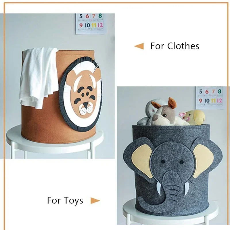 Animal-Themed Storage Bin - Giggle Tots