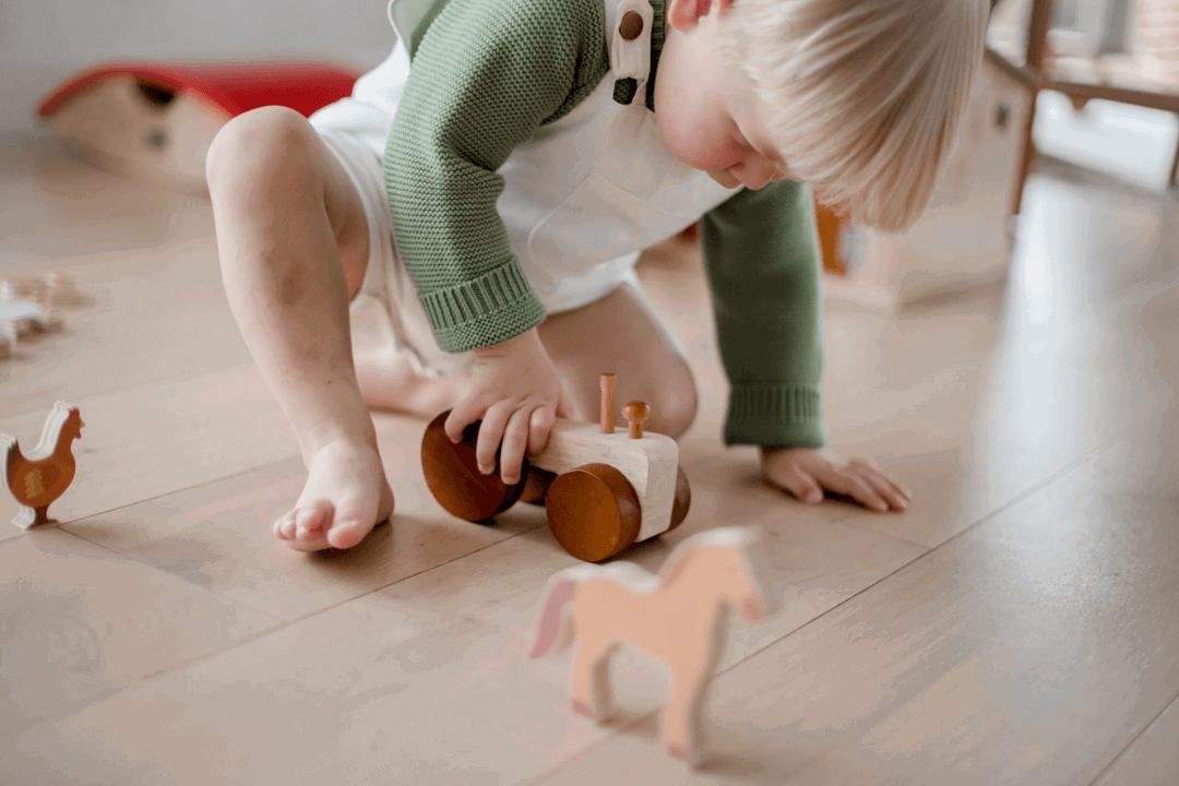 Farm Animals & Tractor Set - Giggle Tots