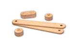 Wooden Balance Beam and Stepping Stones Set