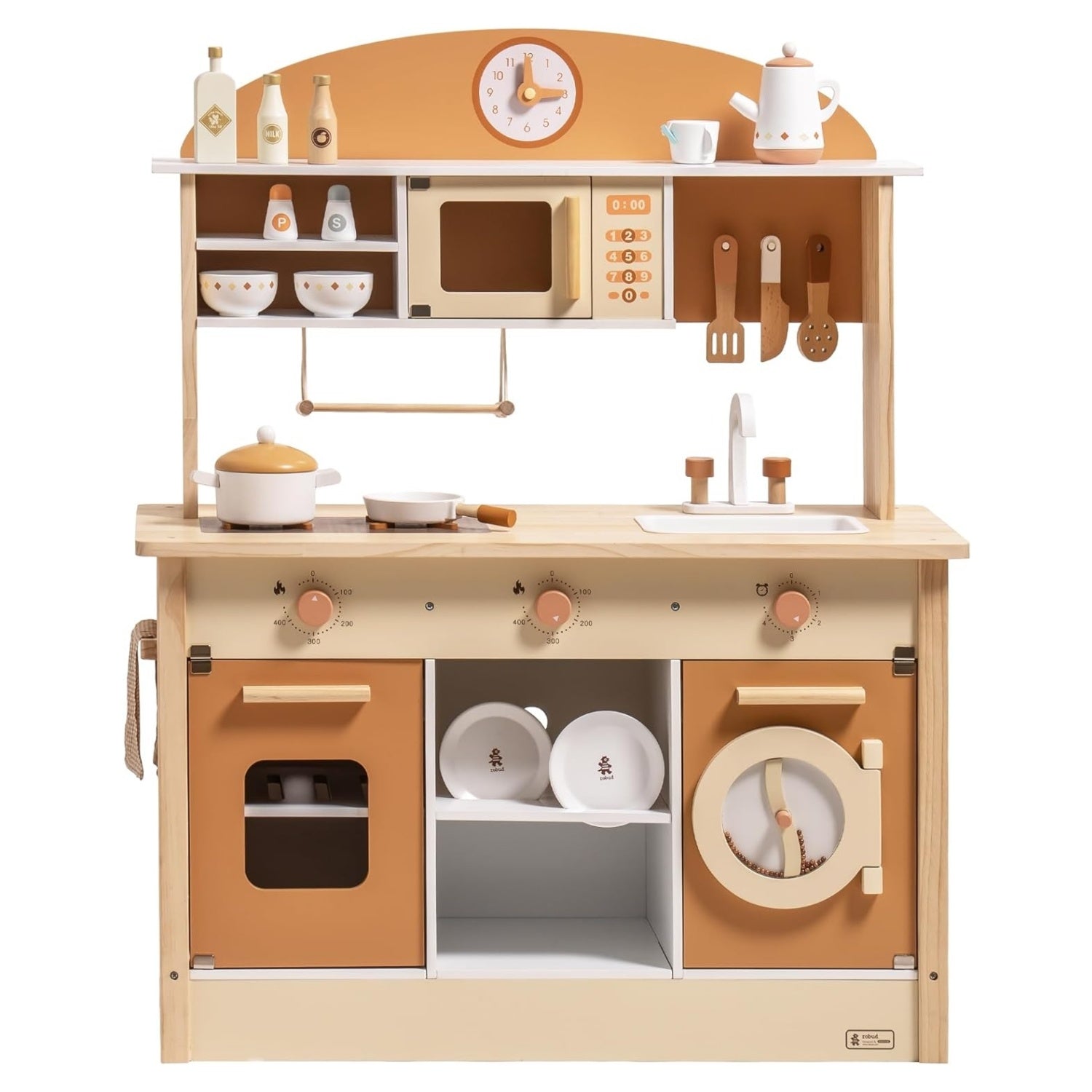 Large Kitchen Playset with Accessories - Giggle Tots