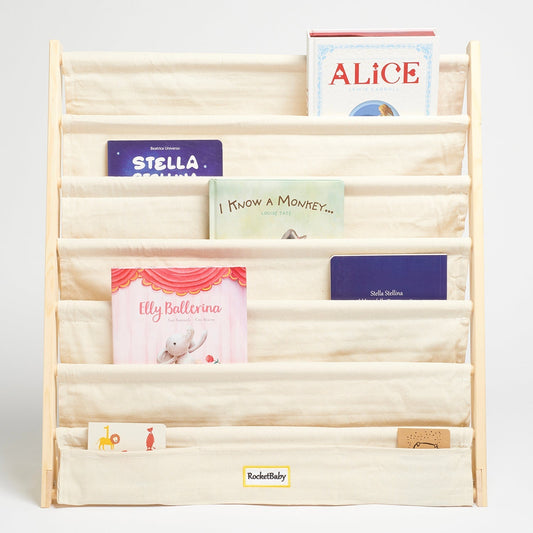 Montessori-Inspired Frontal Book Rack - Giggle Tots