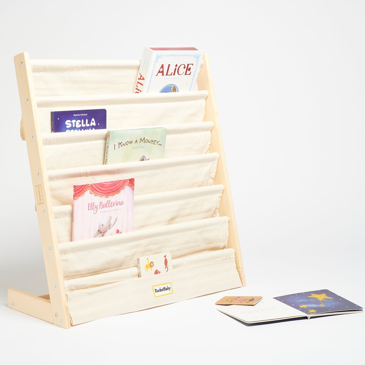 Montessori-Inspired Frontal Book Rack - Giggle Tots