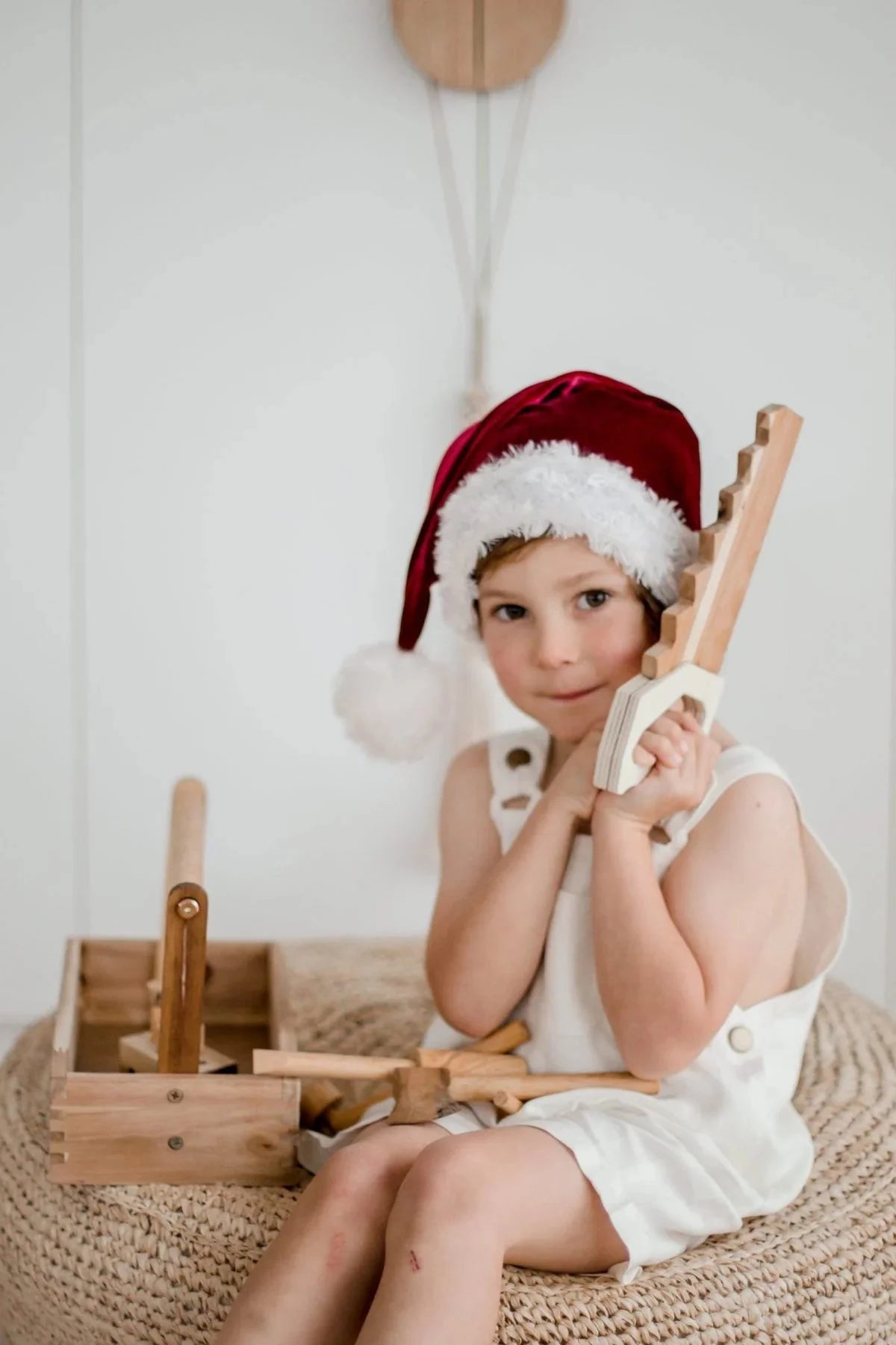 Natural Wooden Tool Set - Giggle Tots