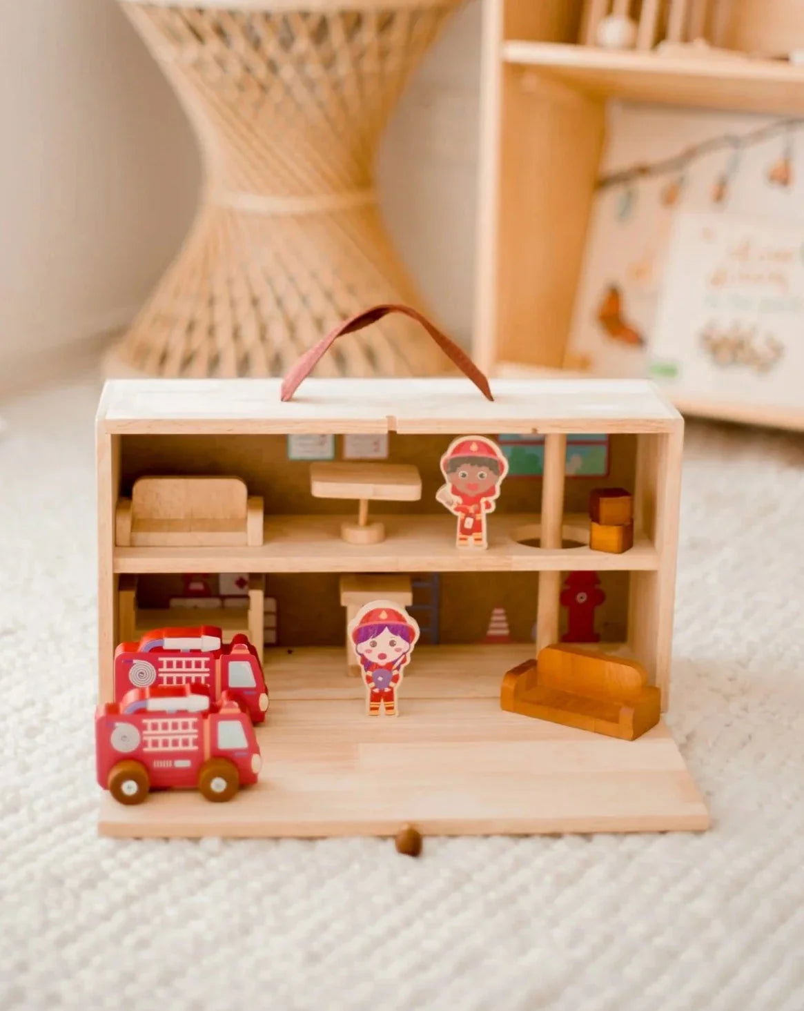 Portable Fire Station - Giggle Tots