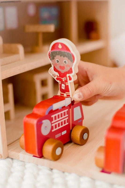 Portable Fire Station - Giggle Tots