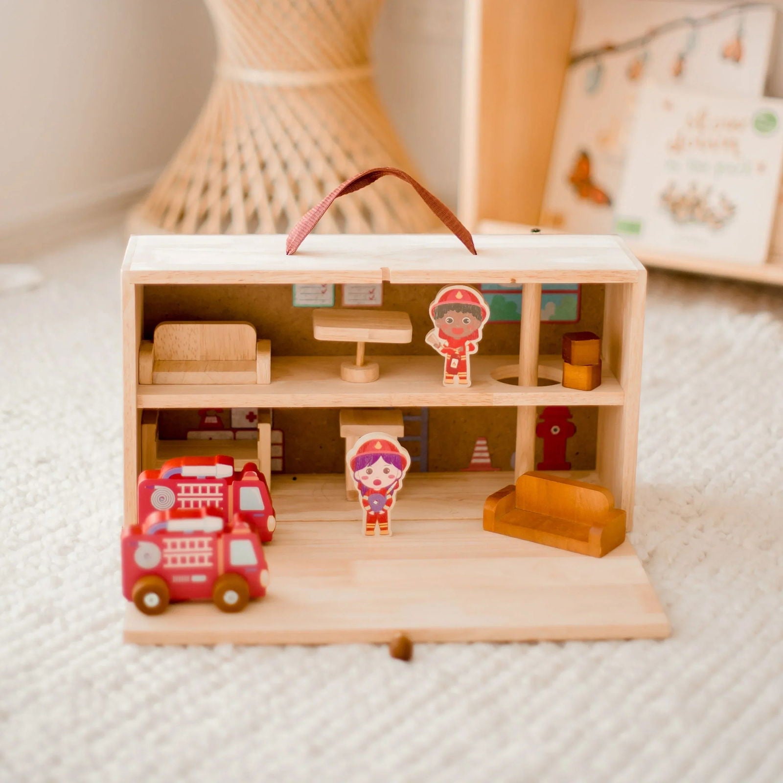 Portable Fire Station - Giggle Tots