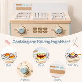 Pretend Play Wooden Oven - Giggle Tots