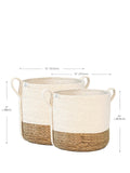 Savar Basket with Side Handle - Giggle Tots