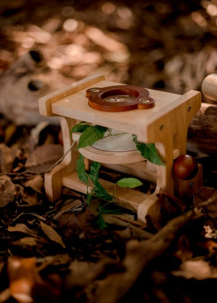 Wooden Microscope