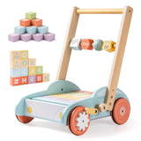 Wooden Baby Walker Push Toy - Giggle Tots