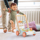 Wooden Baby Walker Push Toy - Giggle Tots