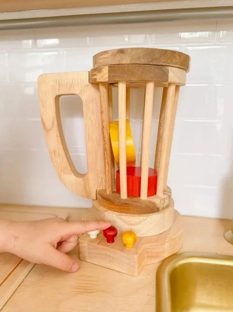 Wooden Blender - Giggle Tots