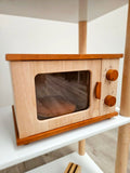 Wooden Microwave Oven - Giggle Tots