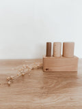 Wooden Pole Puzzle - Giggle Tots