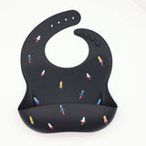 Printed Pattern Silicone Bibs